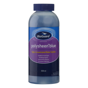 Bioguard Polysheen Blue Pool Concentrated Clarifier 500ML