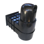 Aquamax Pool Weir Standard Black