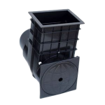 Eartheco EQ/EQUE Pool Weir Standard Black With Flap