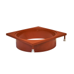 POOL WEIR DECK LID COLLAR BROWN (QUALITY/SPECK/EQ)