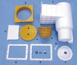 POOL WEIR SWIMQUIP COMPLETE LINER TYPE LARGE WHITE - Image 2