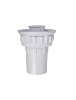 PoolSkim Insert Union with Bung in White