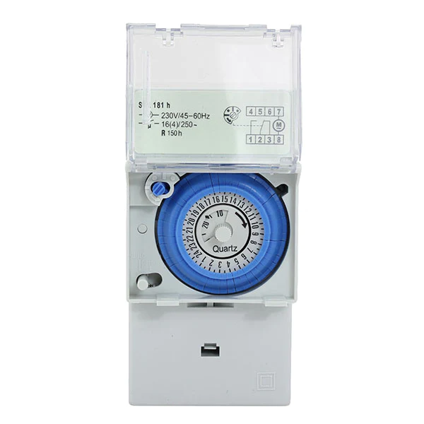 POOL TIME SWITCH ANALOGUE SWIMMING POOL TIMER WITH BACKUP BATTERY POOL MECCA