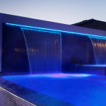 POOL WATERFEATURE WATER CURTAIN COLOUR CHANGING LED 900MM - Image 4