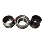 POOL FITTING PVC UNION 50mm 2″MALE THREAD AQUAMAX (BLACK) - Image 3