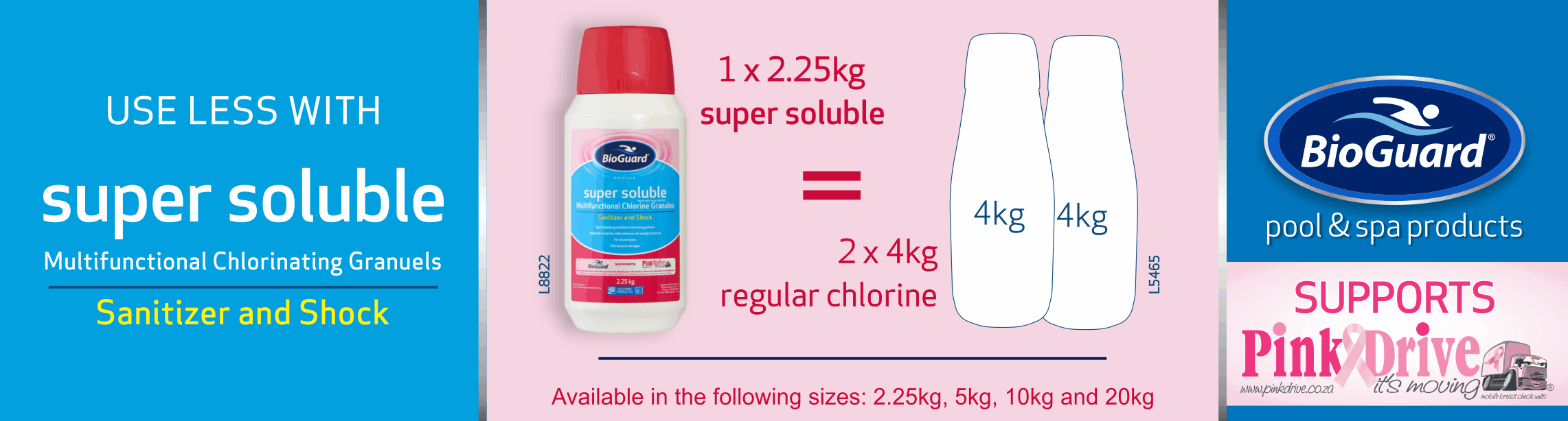 POOL CHLORINE BIOGUARD SUPER SOLUBLE 5Kg DI-CHLOR - Image 3