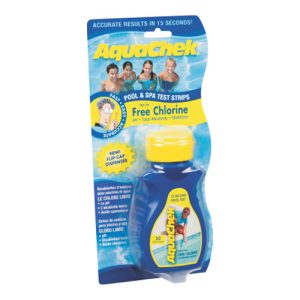 POOL TEST STRIPS AquaChek CHLORINE 4-in-1