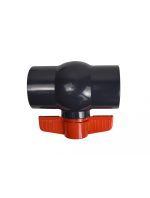 POOL BALL VALVE COMPACT GLUED NO UNION 50mm - Image 3
