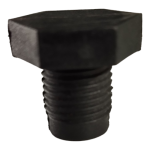 POOL FILTER MULTIPORT VALVE PLUG ABS 1/4 AQUAMAX