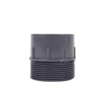 POOL FITTING PVC 50mm ID X 2″ MALE THREADED ADAPTOR (27) (BLACK)