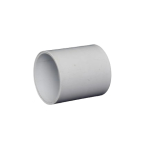 POOL FITTING PVC STRAIGHT CONNECTOR 50mm WHITE