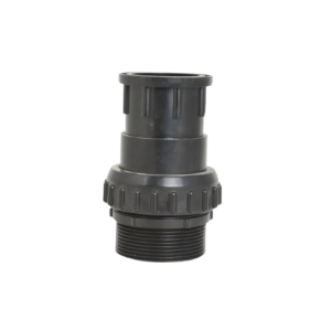 POOL FITTING PVC UNION 50mm 2″MALE THREAD AQUAMAX (BLACK)