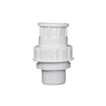 POOL FILTER TANK FITTING WITH UNION AND O RING EARTHECO