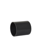 POOL FITTING PVC STRAIGHT CONNECTOR 50mm BLACK