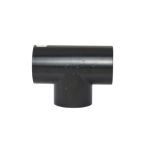 POOL FITTING PVC T-PIECE 50mm BLACK