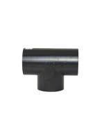 POOL FITTING PVC T-PIECE 50mm BLACK