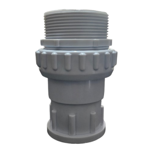 POOL FITTING PVC UNION 50mm 2″MALE THREAD AQUAMAX (WHITE)