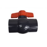 POOL BALL VALVE PVC GLUED NO UNION 63mm