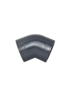 PVC FITTING BEND 63mmX45D UPVC GREY H/DUTY
