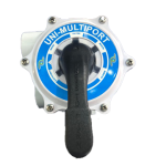 POOL FILTER MULTI PORT VALVE COMPLETE COLLINS STYLE THREADED (AQUAMAX) - Image 3