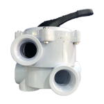 POOL FILTER MULTI PORT VALVE AQUAMAX COMPLETE (STANDARD GLUED) - Image 2