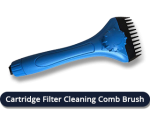 POOL CARTRIDGE FILTER CLEANING COMB BRUSH
