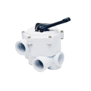 POOL FILTER MULTI PORT VALVE EARTHeCO COMPLETE GLUED (ORIGINAL)