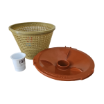 POOL WEIR AQUAMAX/AQUAFLO WEIR BASKET AND VAC LID WITH CUFF (COMBO)