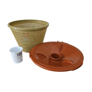 POOL WEIR AQUAMAX/AQUAFLO WEIR BASKET AND VAC LID WITH CUFF (COMBO)