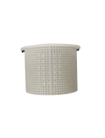 POOL WEIR BASKET WHITE POOLQUIP