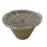 POOL WEIR CLEAR VACUUM LID AND BASKET AQUAMAX (COMBO)