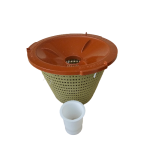 POOL WEIR TERRACOTTA VACUUM LID AND BASKET EARTHECO ORIGINAL (COMBO) - Image 3