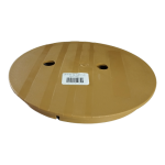 POOL WEIR SWIMQUIP DECK LID MUSTARD ORIGINAL - Image 3