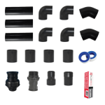 POOL FITTING PVC PUMP INSTALLATION KIT UNIVERSAL