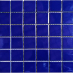 POOL MOSAIC TILES COBULT BLUE (48x48x4mm)