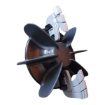 POOL CLEANER ZODIAC AX20 FAN AND SCRUBBER ASSEMBLY (SET OF 2) - Image 3