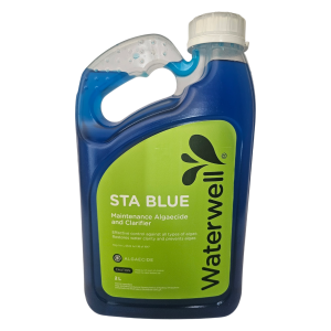POOL ALGAECIDE/CLARIFIER WATERWELL STA BLUE 2LT