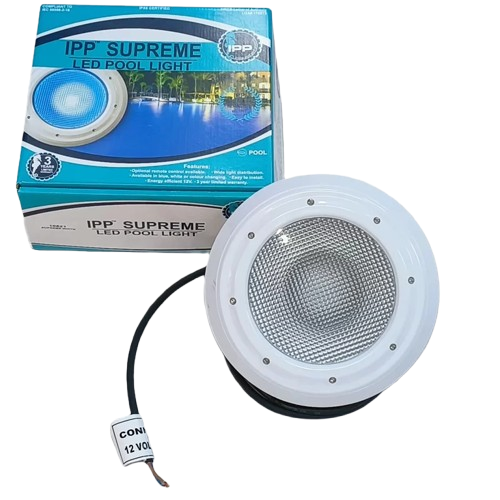 POOL LIGHT IPP "SUPREME" LED RETROFIT RGBW COLOUR CHANGING (WHITE FACE) - Image 1