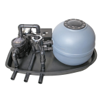 SOLAR Pool Pump and 3 Bag Filter Combi