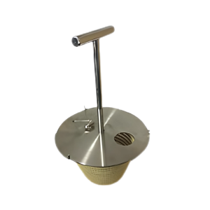POOL WEIR SST VAC LID & HANDLE COMBO (SMALL WEIR)