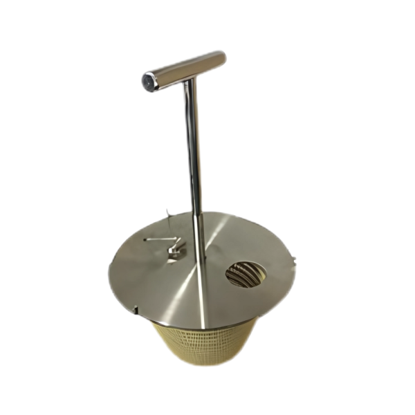 POOL WEIR SST VAC LID & HANDLE COMBO (SMALL WEIR)