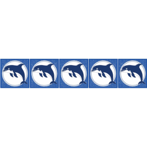 POOL MOSAIC DOLPHIN PREMIUM