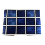 POOL MOSAIC 3 BLOCK BLUE MIST ECONO