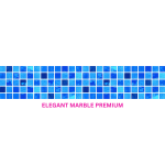 POOL MOSAIC RANDOM BLUE PREMIUM