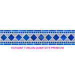 POOL MOSAIC ELEGANT TUSCAN QUARTZITE PREMIUM