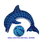 POOL MOTIF SWIFT DOLPHIN & BALL SMALL (500mm)