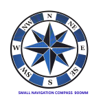 POOL MOTIF NAVIGATION COMPASS SMALL (900mm)