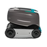 ZODIAC OT 2190 robotic pool cleaner side view showing tracks and body profile