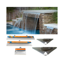 Premium water features and fountain installations for swimming pools and gardens in South Africa
