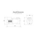 POOL PUMP AQUAGEM INVERTER INVERCAPTAIN (1.2KW) DCP12 - Image 4